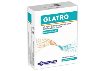 GLATRO 40 MG/ML ENJEKSIYONLUK COZELTI ICEREN KULLANIMA HAZIR ENJEKTOR (12 ADET)